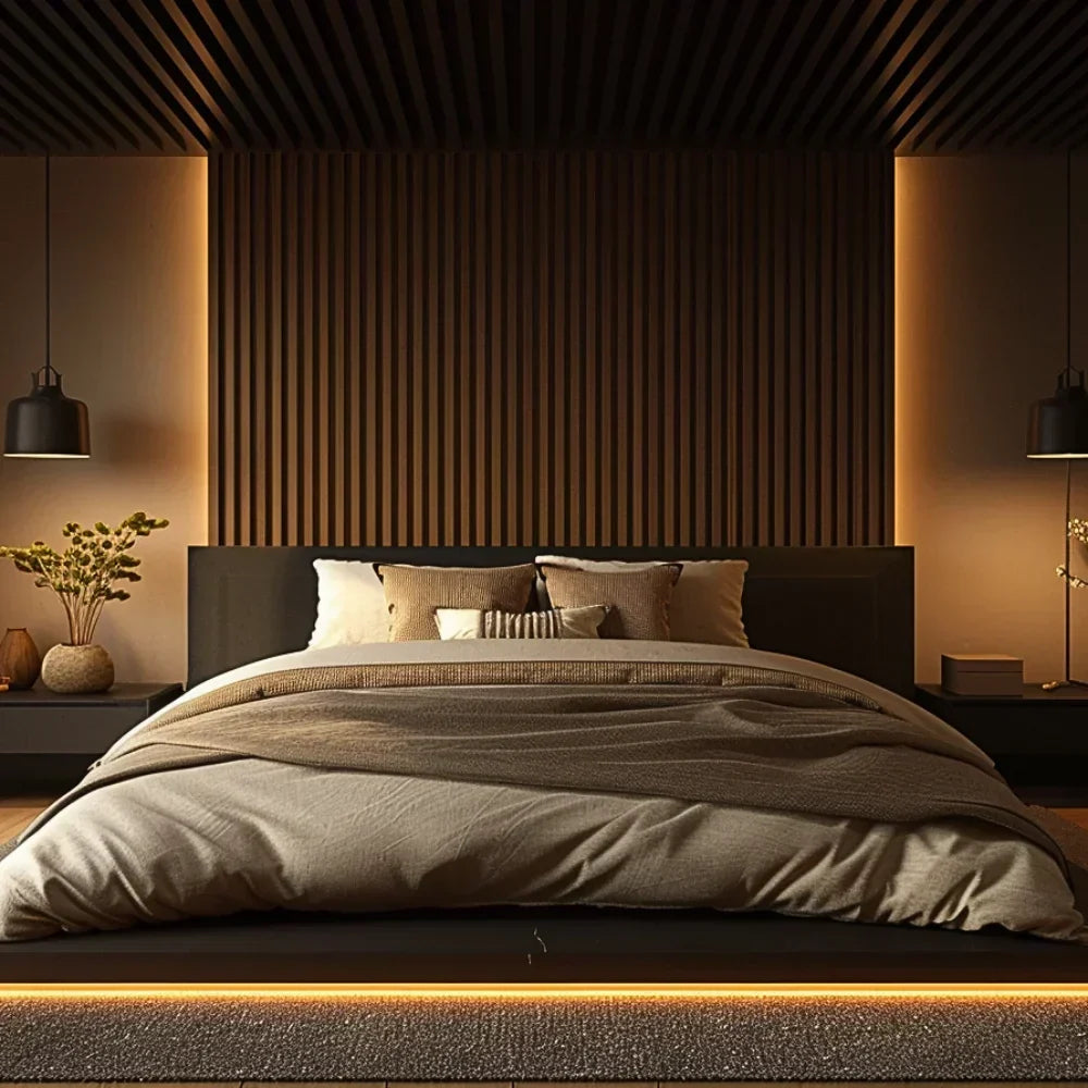 Pannello Premium Wood Flex: trasforma il tuo spazio in pochi minuti (2,7 m × 1,10 m)